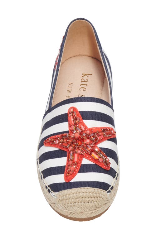 Kate Spade New York Crystal Starfish Espadrille In Multi