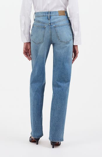 【Anyone more】Mission Vintage Washing Denim Wide Pants Vintage Washing Wide Leg Denim Pants CN14 - Korean Women's