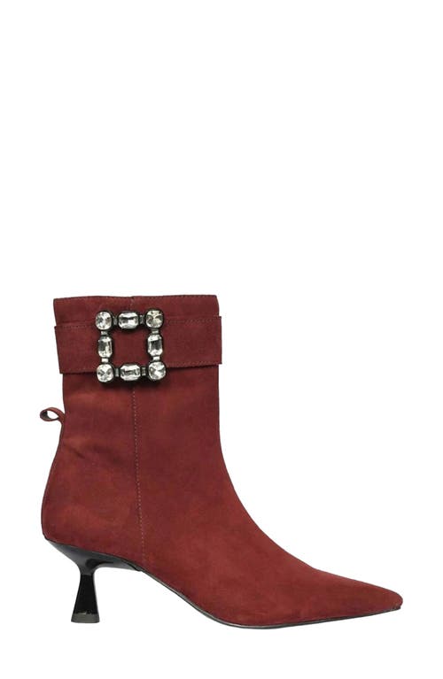 Saint G Eishi Pointed Toe Bootie In Brown