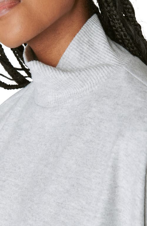 Lucky Brand Cloud Mock Neck Sweater In Blue