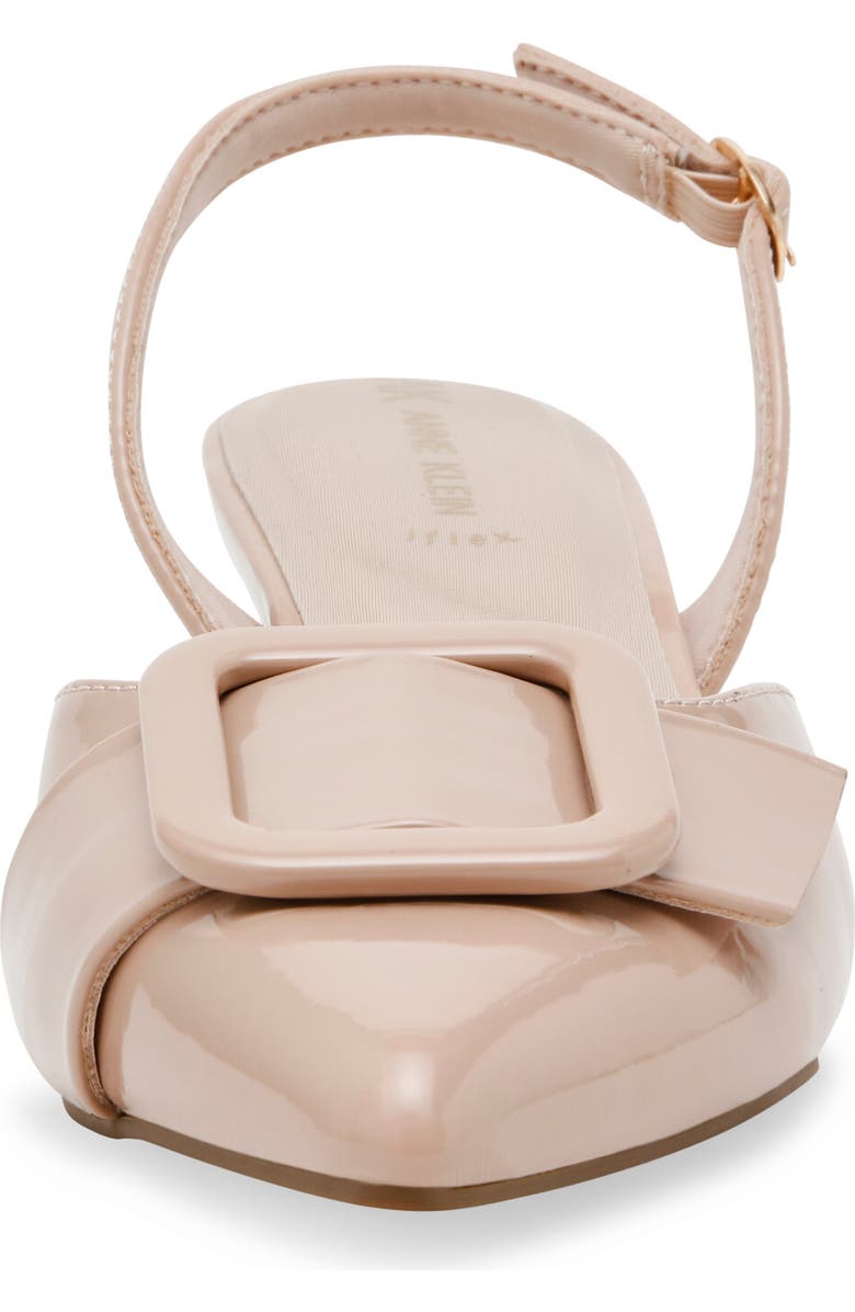 Anne Klein Bernette Bow Pump, Alternate, color, Blush Patent