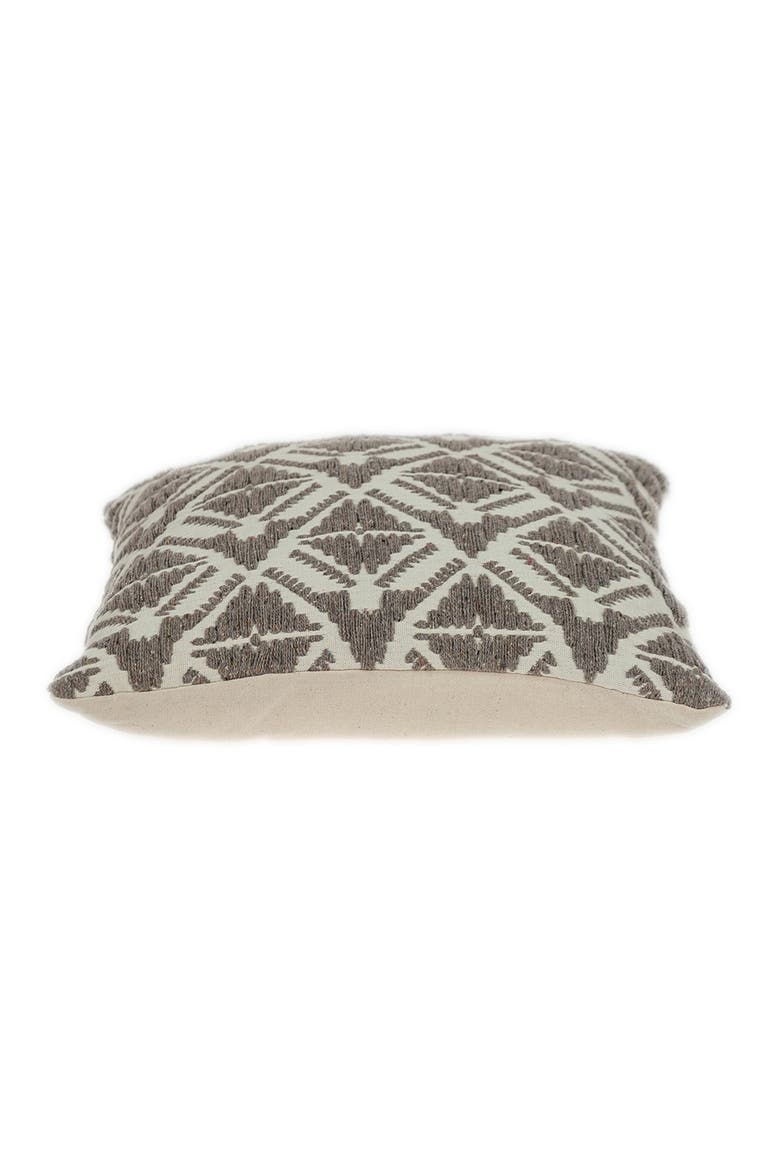 Karim Transitional Beige Throw Pillow, Main, color, BEIGE