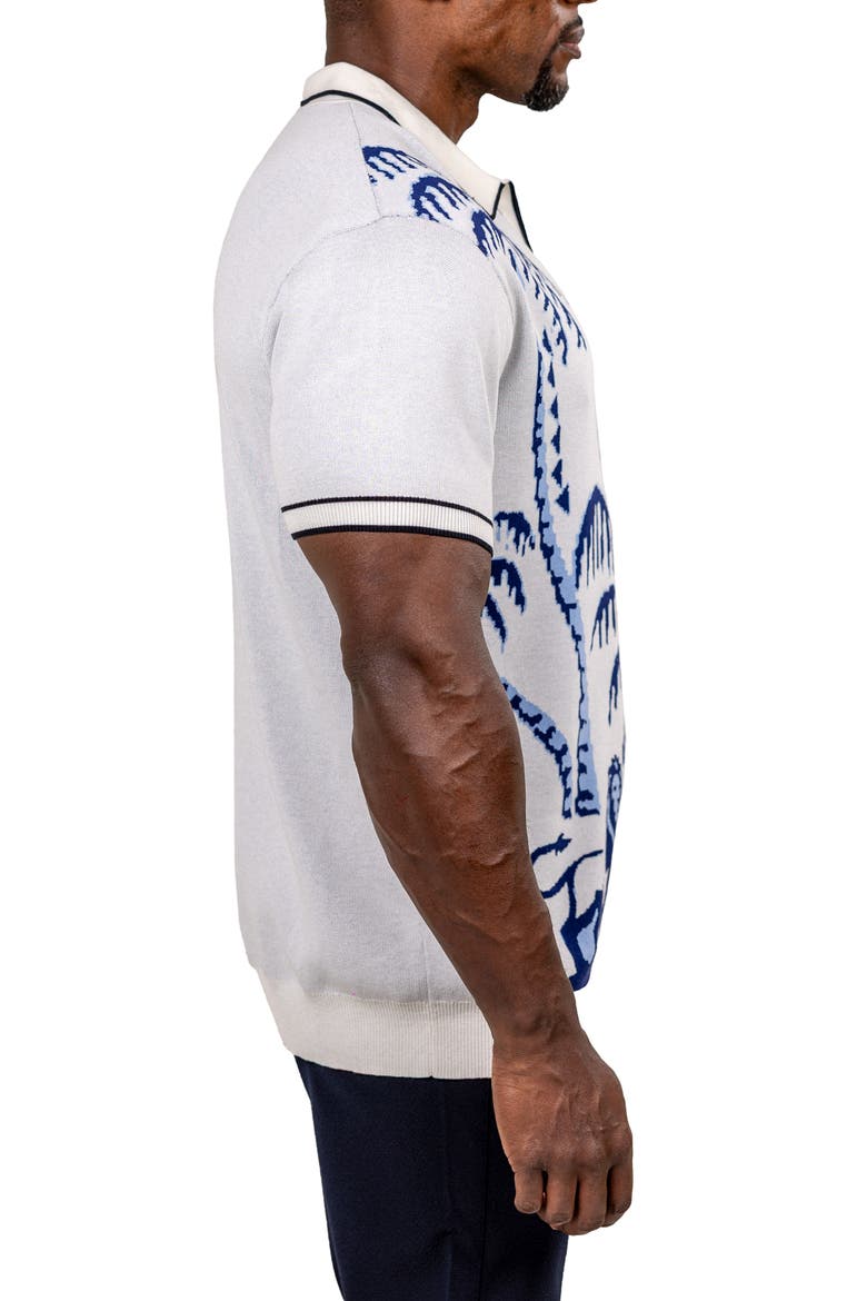 Ascension Relaxed Polo, Alternate, color, WHITE