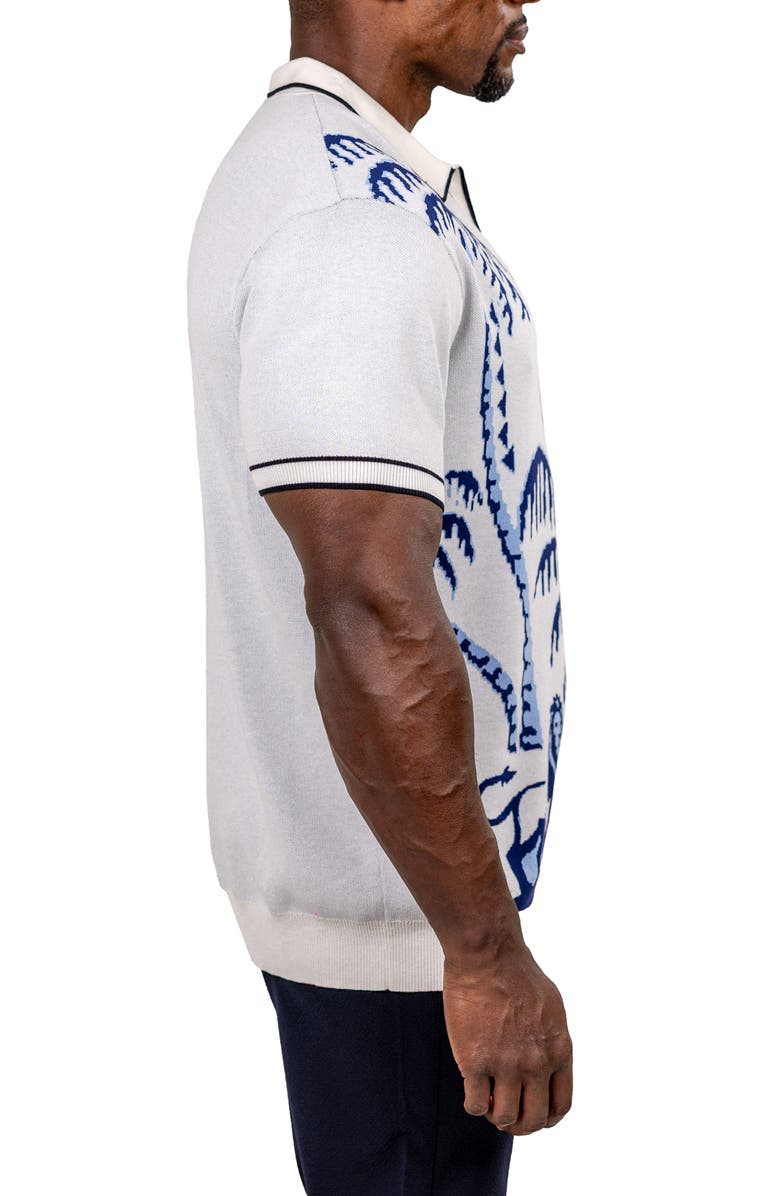 Maceoo Ascension Relaxed Polo, Alternate, color, White