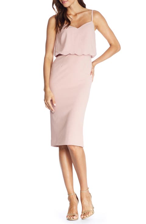 Alondra Blouson Sheath Dress