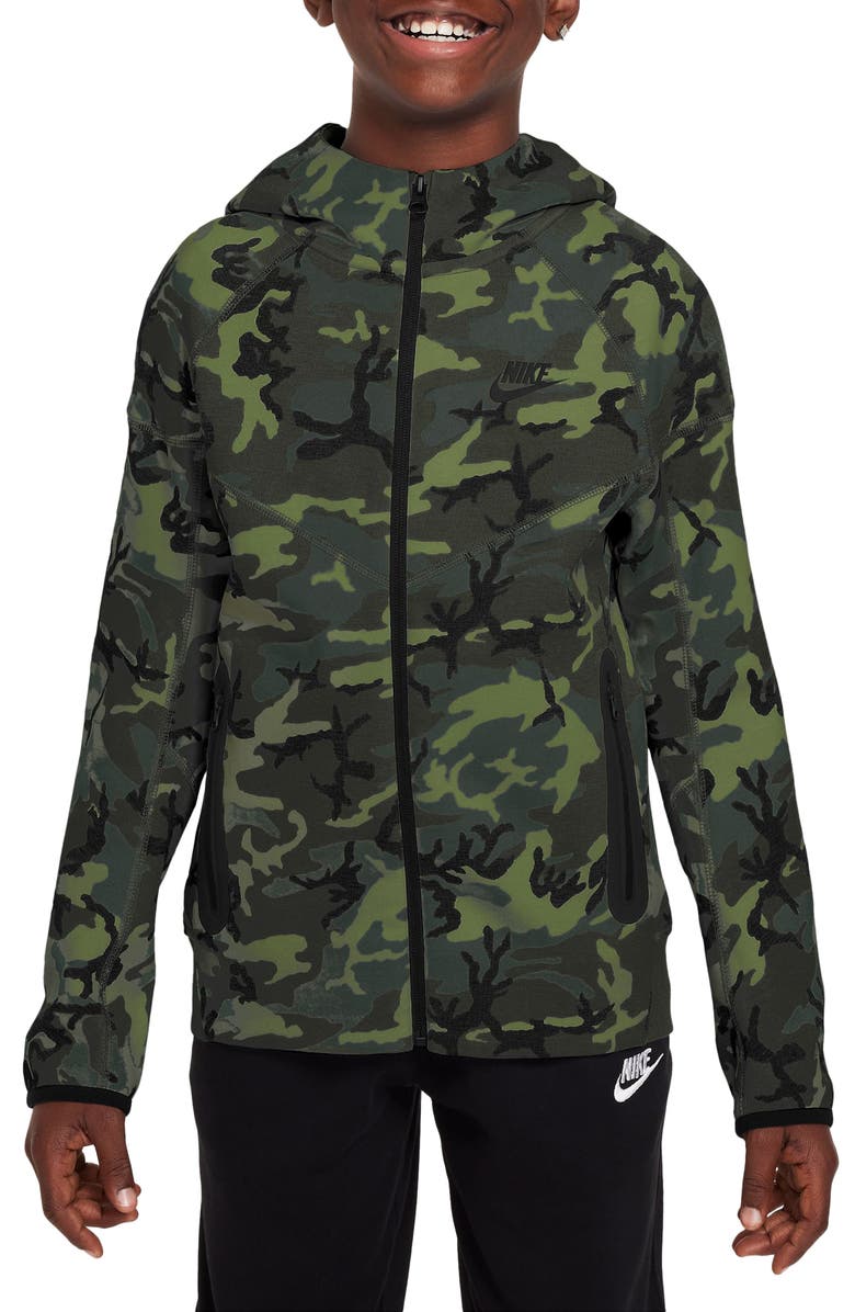 Nike Kids' Tech Fleece Hoodie, Main, color, 