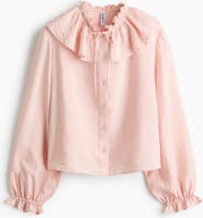H&M Frill-trimmed Blouse