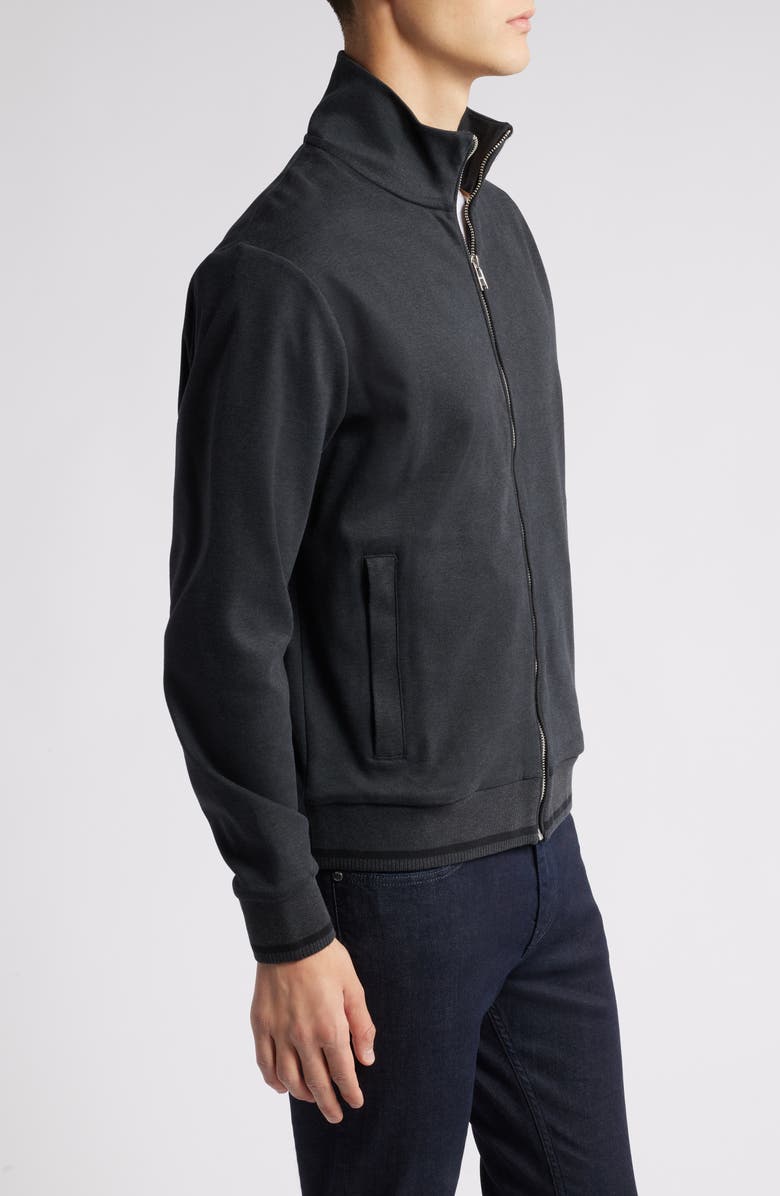 BOSS Shepherd Full Zip Sweatshirt, Alternate, color, Medium Grey