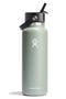 40-Ounce Wide Mouth Flex Straw Cap Water Bottle