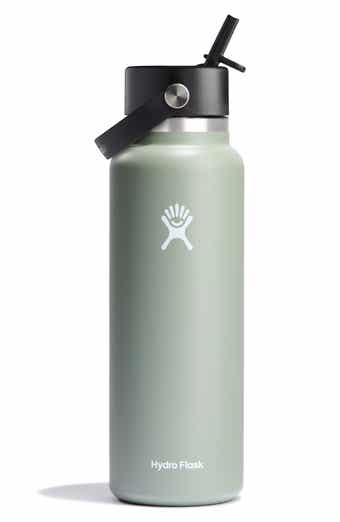 Hydro Flask 40-Ounce Wide Mouth Flex Straw Cap Bottle