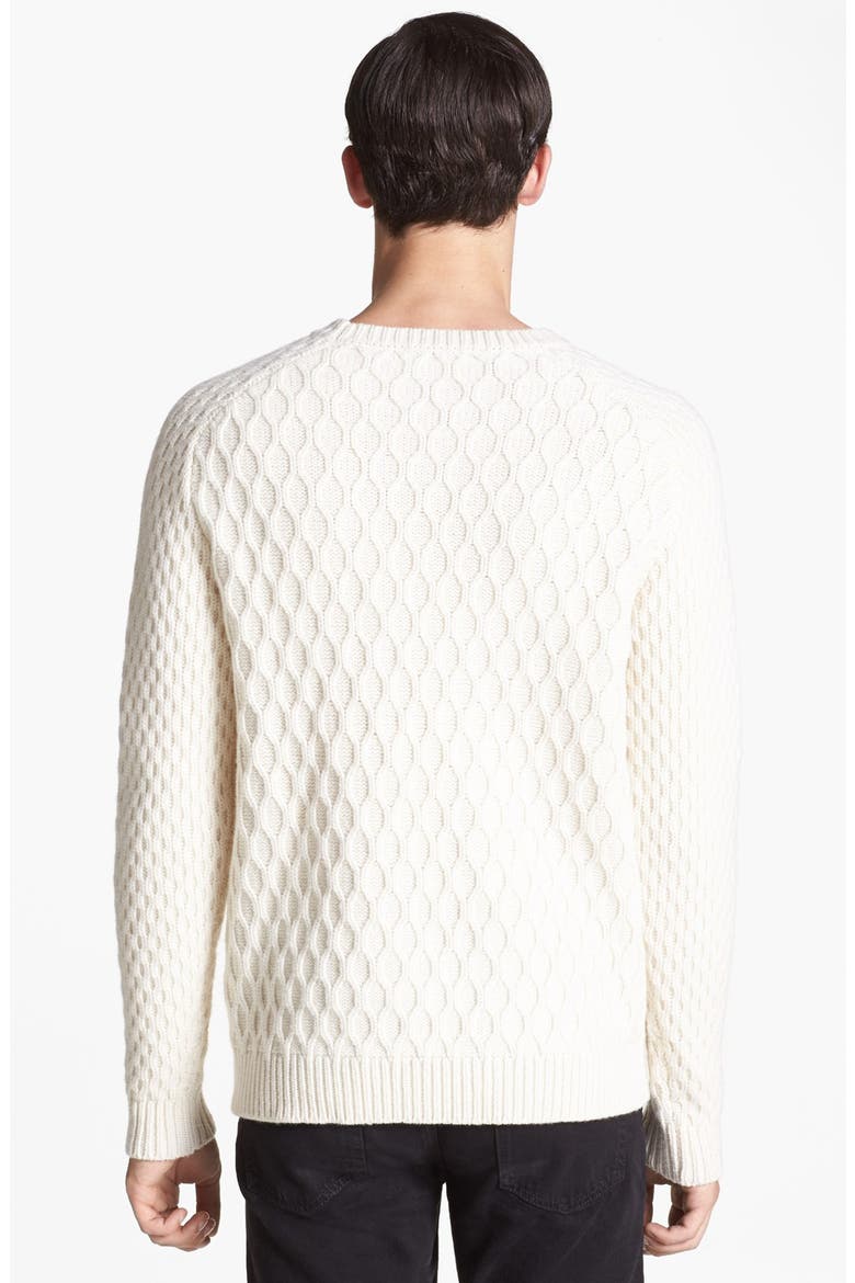 'Drone' Sweater, Alternate, color, OFF WHITE