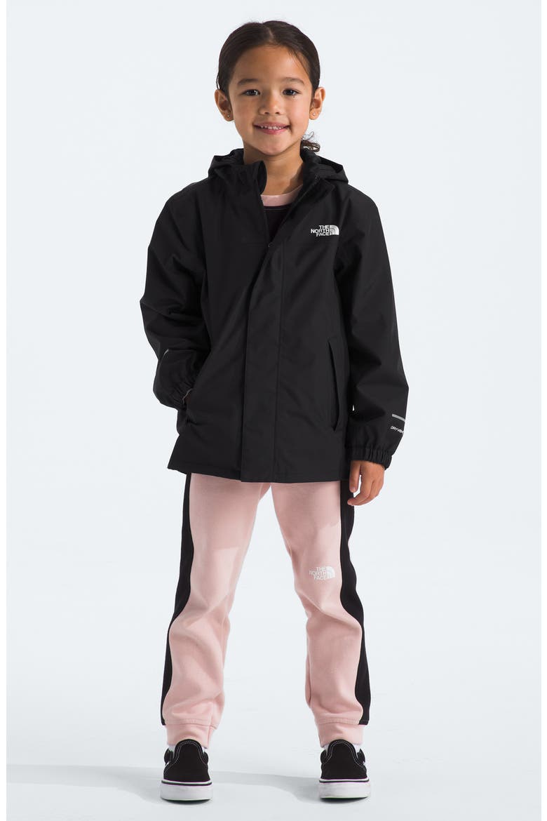 Kids' Antora Waterproof Recycled Nylon Rain Jacket, Alternate, color, TNF BLACK/ TNF BLACK