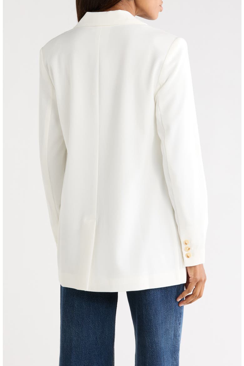 Oversize Peak Lapel Blazer, Alternate, color, IVORY