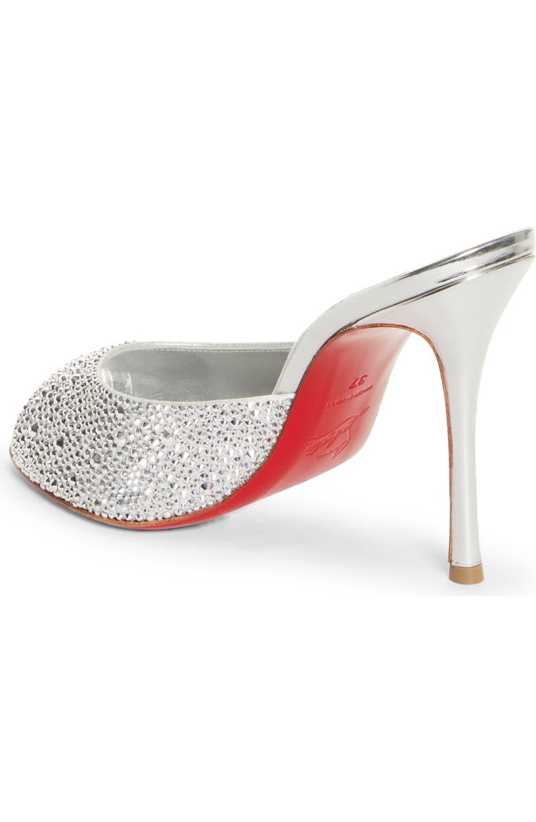 Christian Louboutin Me Dolly Crystal Embellished Slide, Alternate, color,