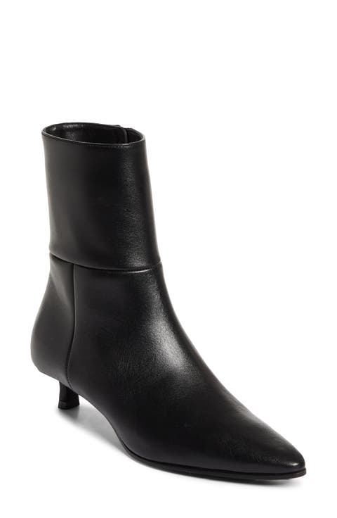 Lory Kitten Heel Ankle Boot (Women)