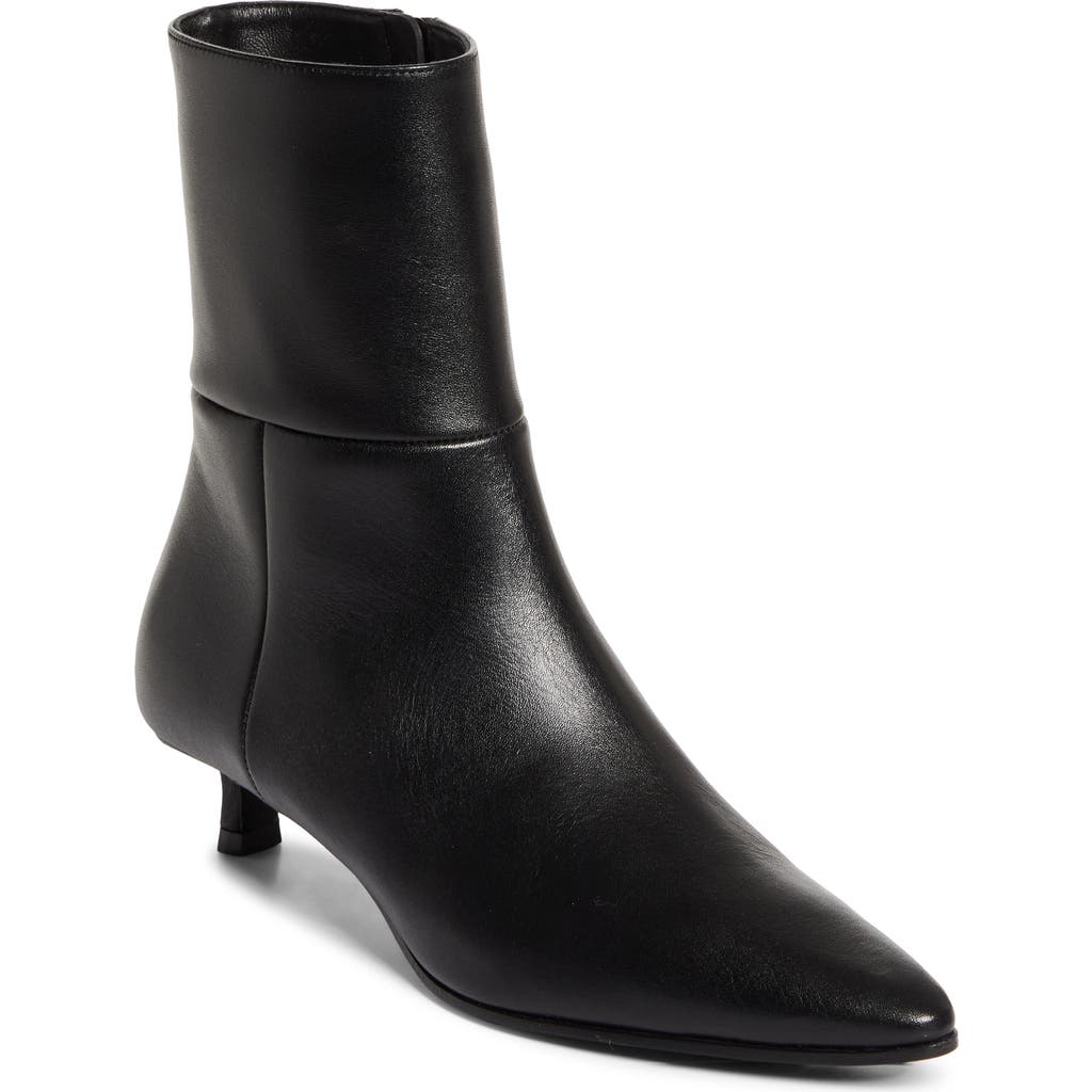 Jimmy Choo Lory Kitten Heel Ankle Boot In Black