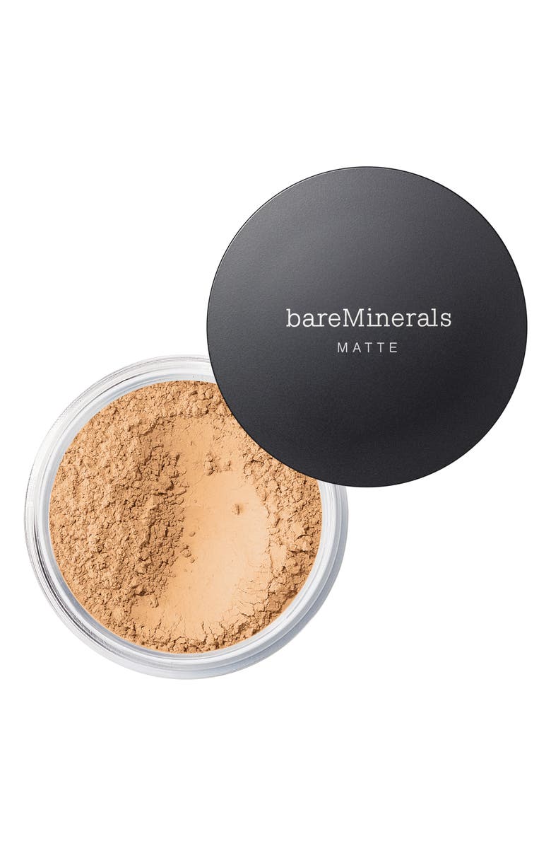bareMinerals<sup>®</sup> ORIGINAL Loose Matte Talc-Free Mineral Powder Foundation SPF 15, Main, color, 14 Golden Medium