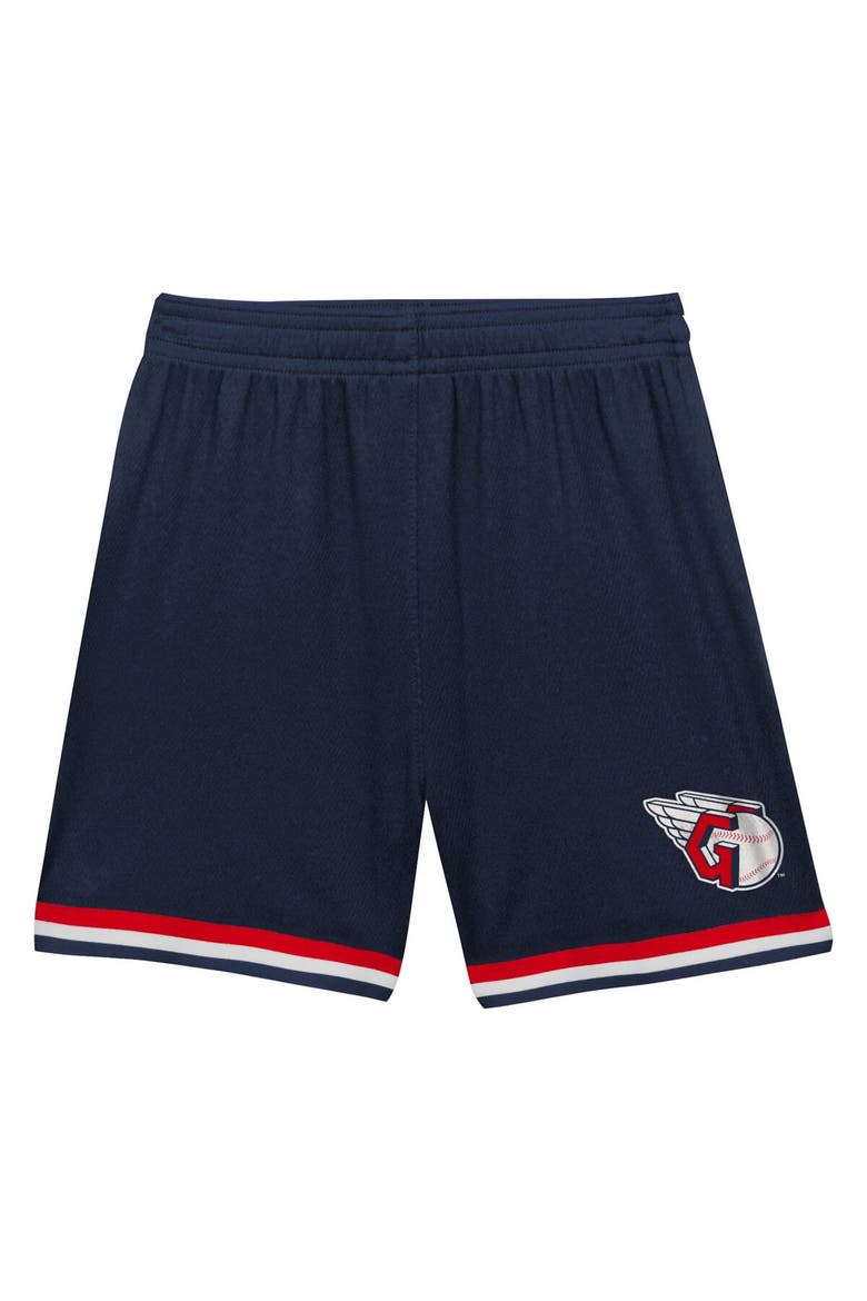 Toddler Fanatics Branded Navy Cleveland Guardians Field Ball T-Shirt & Shorts Set, Alternate, color, Navy