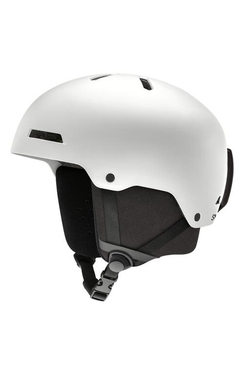 Smith Kids' Rodeo Jr. Snow Helmet With Mips In Matte White