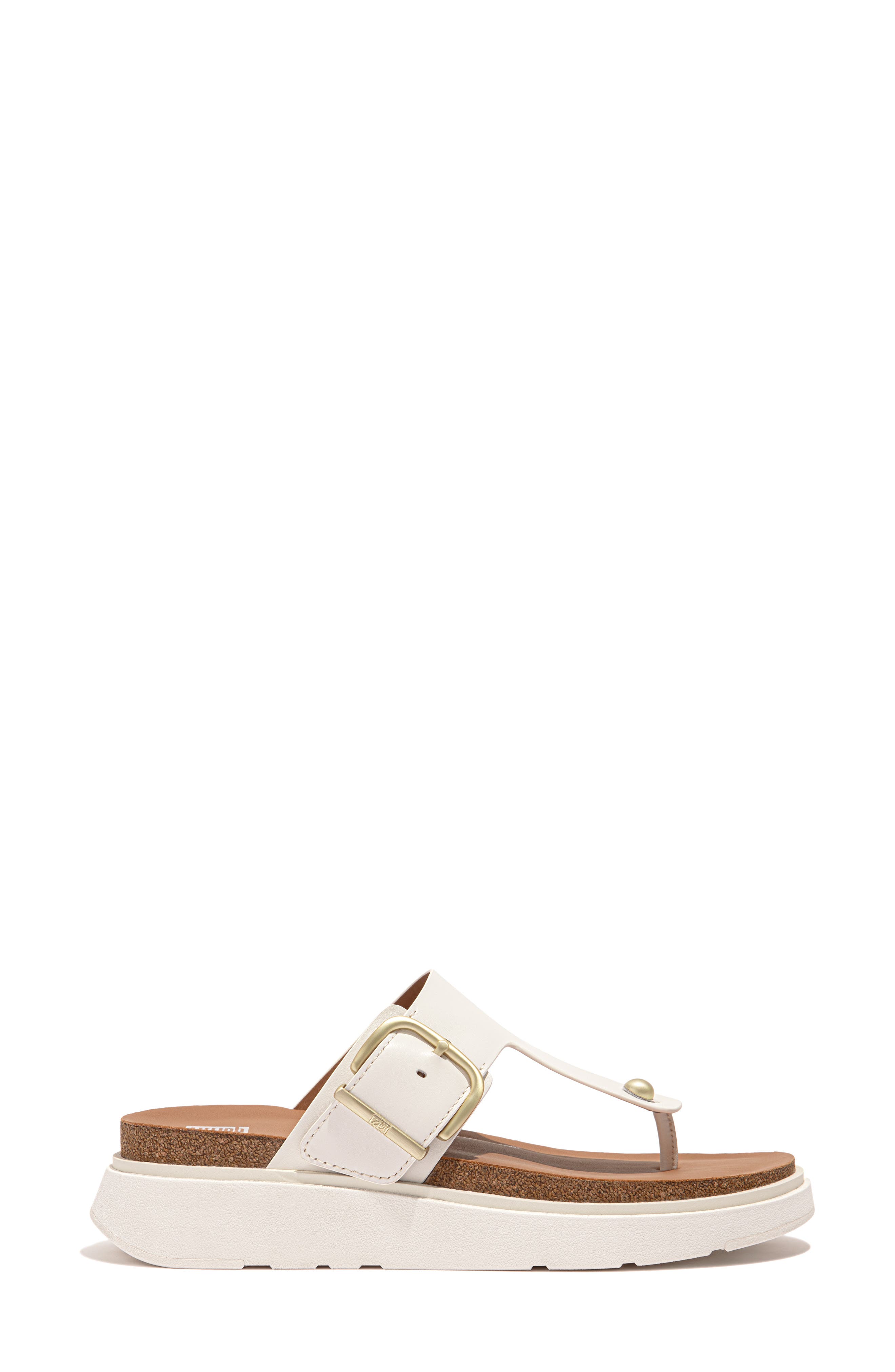 Gen-FF Buckle Platform Flip Flop, Alternate, color, URBAN WHITE