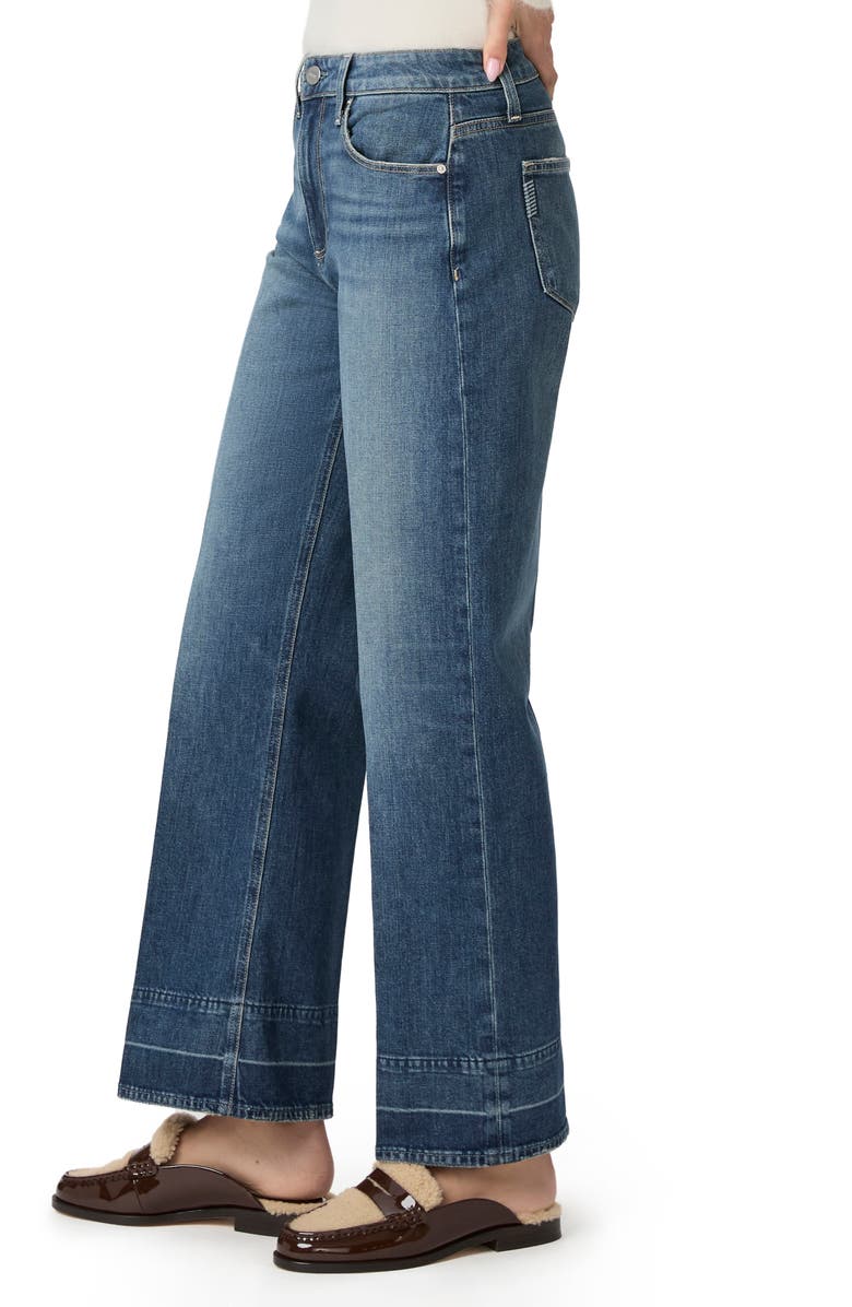 PAIGE Leenah High Waist Ankle Wide Leg Jeans, Alternate, color,
