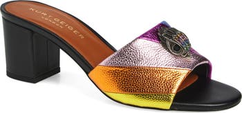 Kensington Block Heel Mule