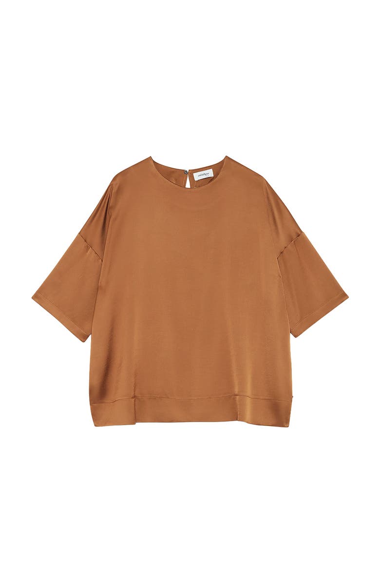 ottod'Ame Viscose T-Shirt, Alternate, color, Brown