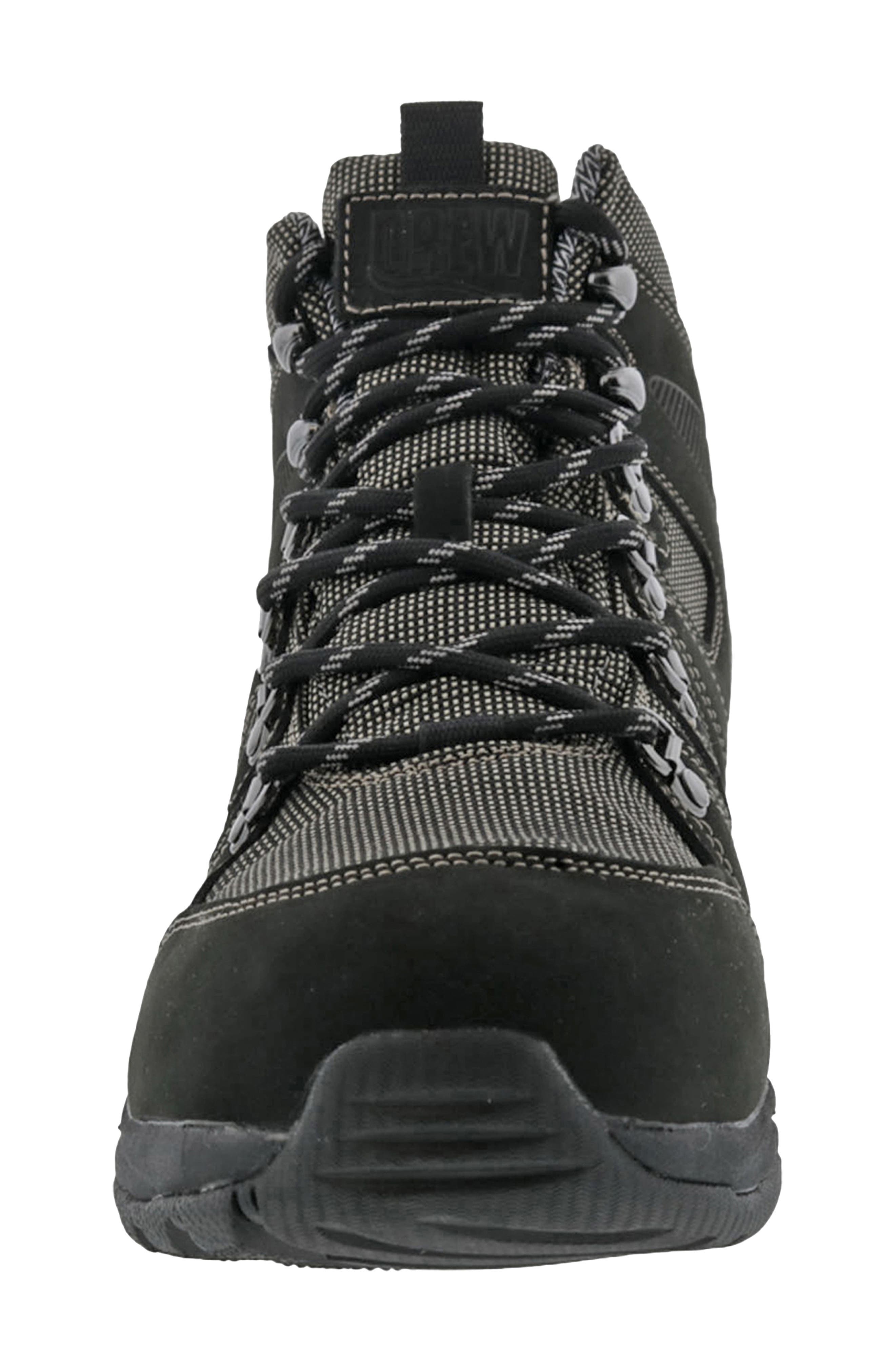 Trek Waterproof Leather Boot, Alternate, color, BLACK NUBUCK