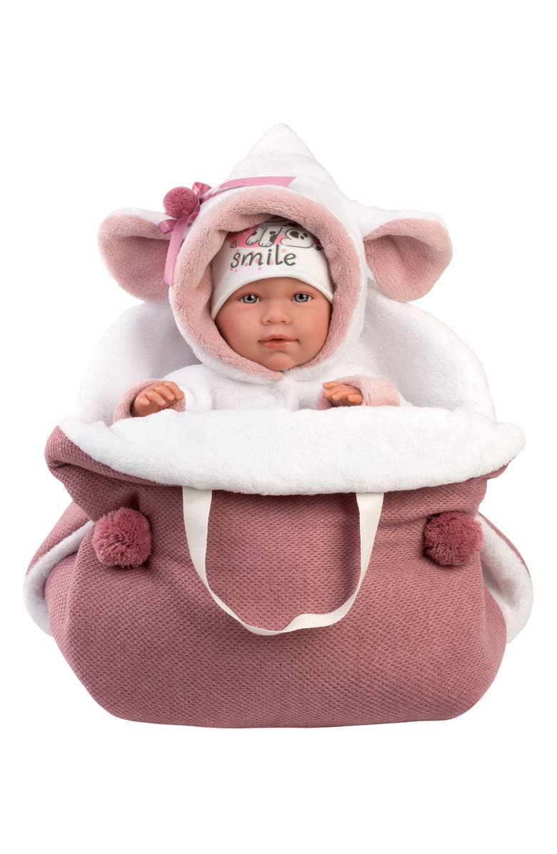 Llorens Ivy 17" Articulated Newborn Baby Doll, Alternate, color, Multi