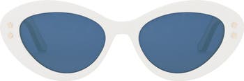 DIOR 'DiorPacific B1U 53mm Butterfly Sunglasses | Nordstrom
