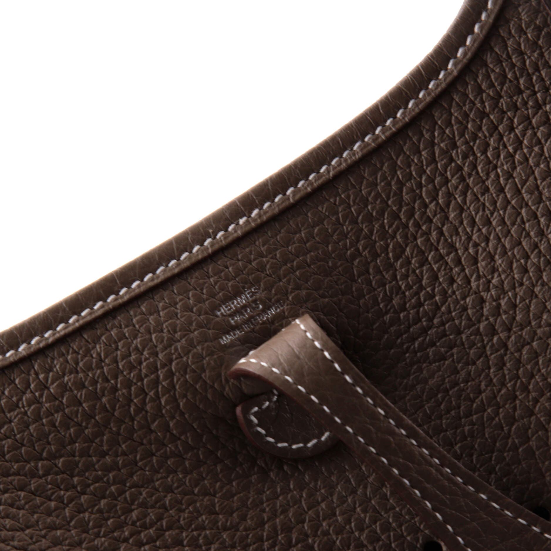 Pre-Owned Hermes Evelyne Bag Gen III Clemence TPM, Alternate, color, Etoupe