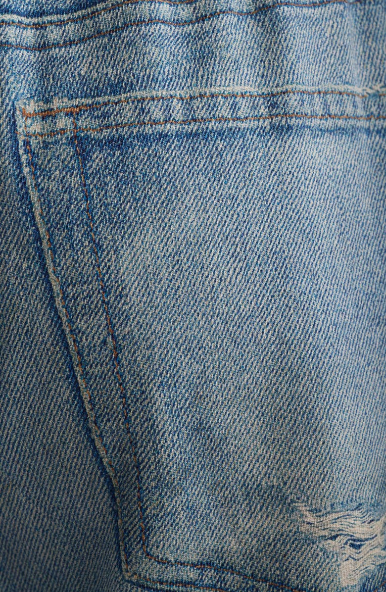 rag & bone Miramar French Terry Walking Shorts, Alternate, color, Blue