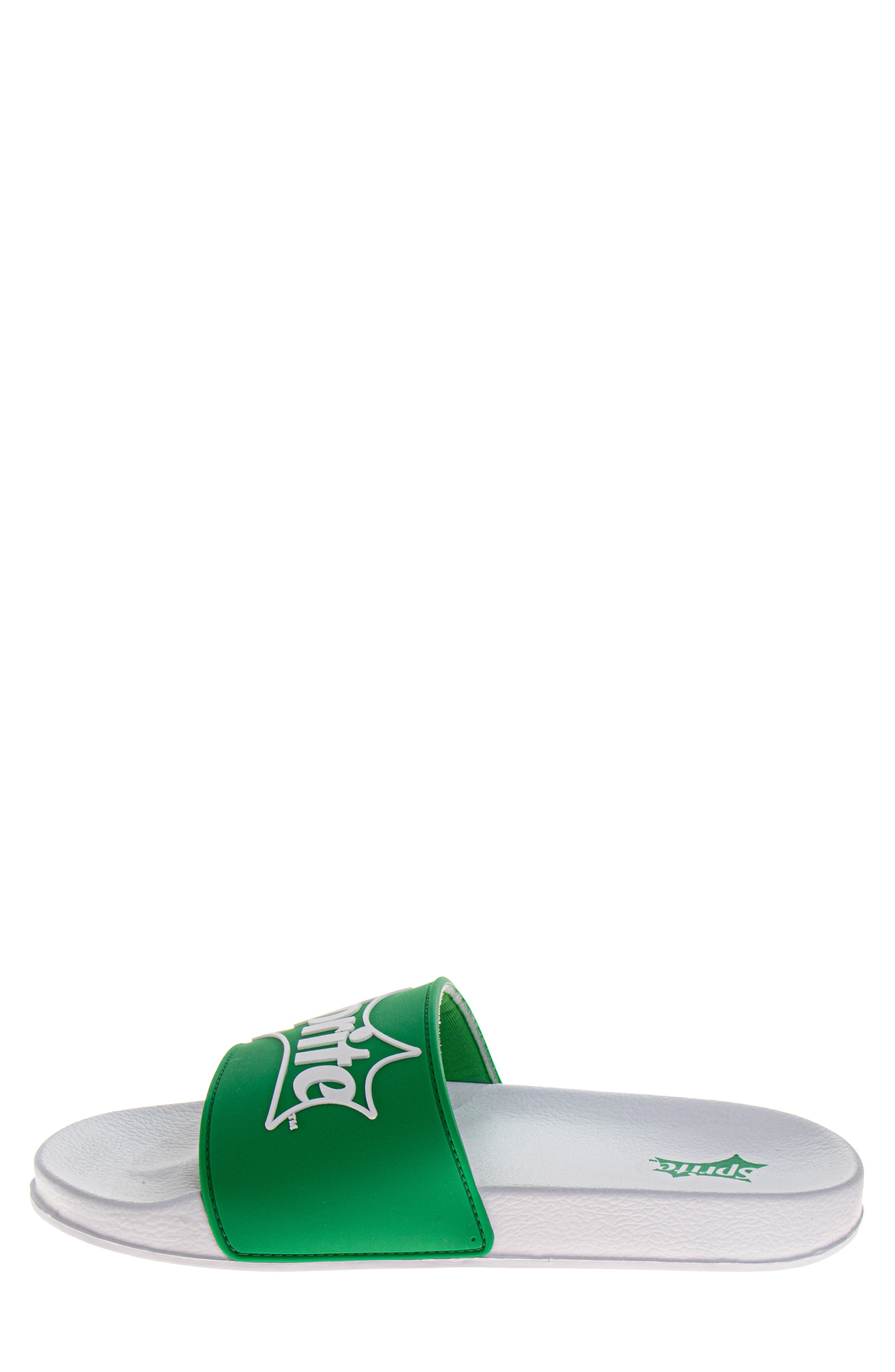 Coca Cola Sprite<sup>®</sup> Slide Sandal, Alternate, color, 
