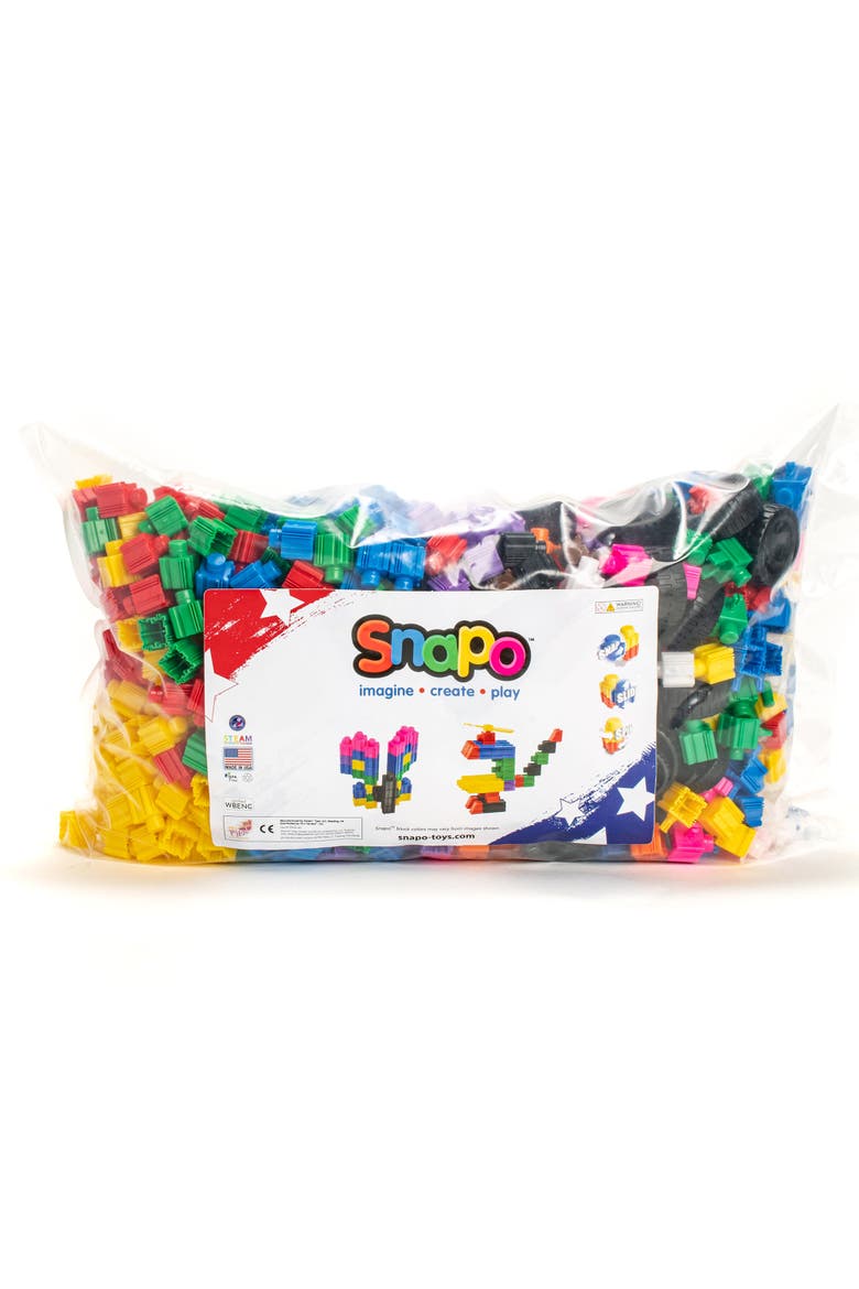 Mega Builders Kit - 1100 pcs - Ages 3+, Main, color, Multicolored
