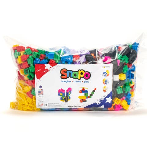 Mega Builders Kit - 1100 pcs - Ages 3+