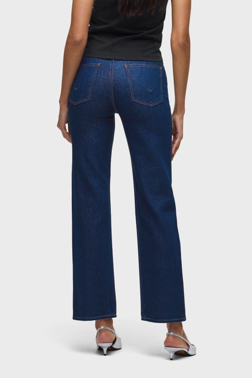 Hudson Jeans Remi High-rise Straight In Blue