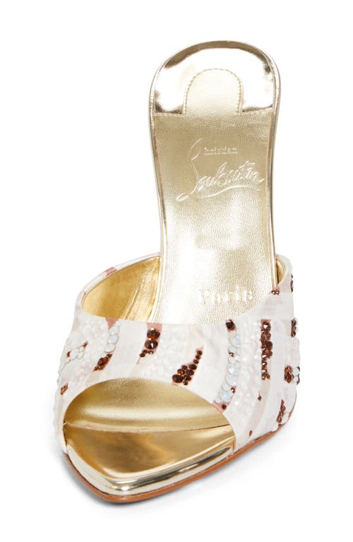 Christian Louboutin Miss Z Gaagal Strass Sandal