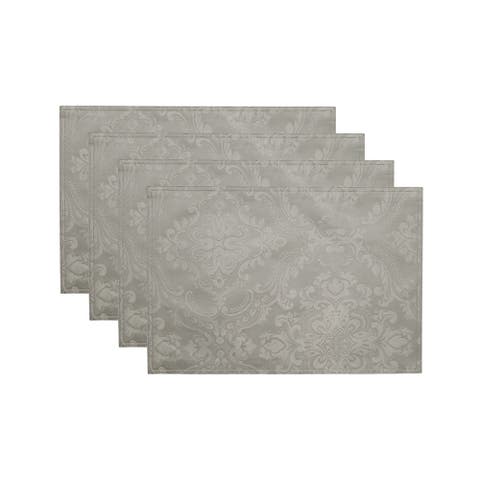 Caiden Elegance Damask Placemat, Set of 4