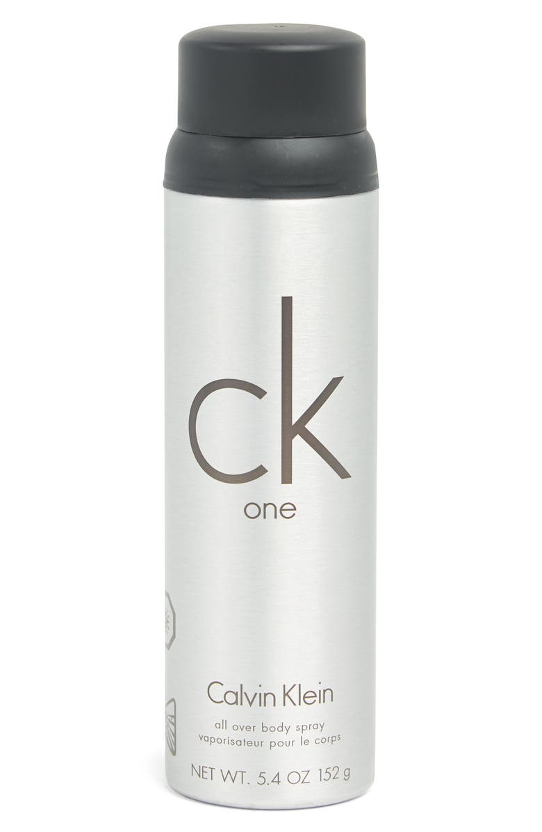Calvin Klein CK One Body Spray - 5.4 oz., Main, color, Silver