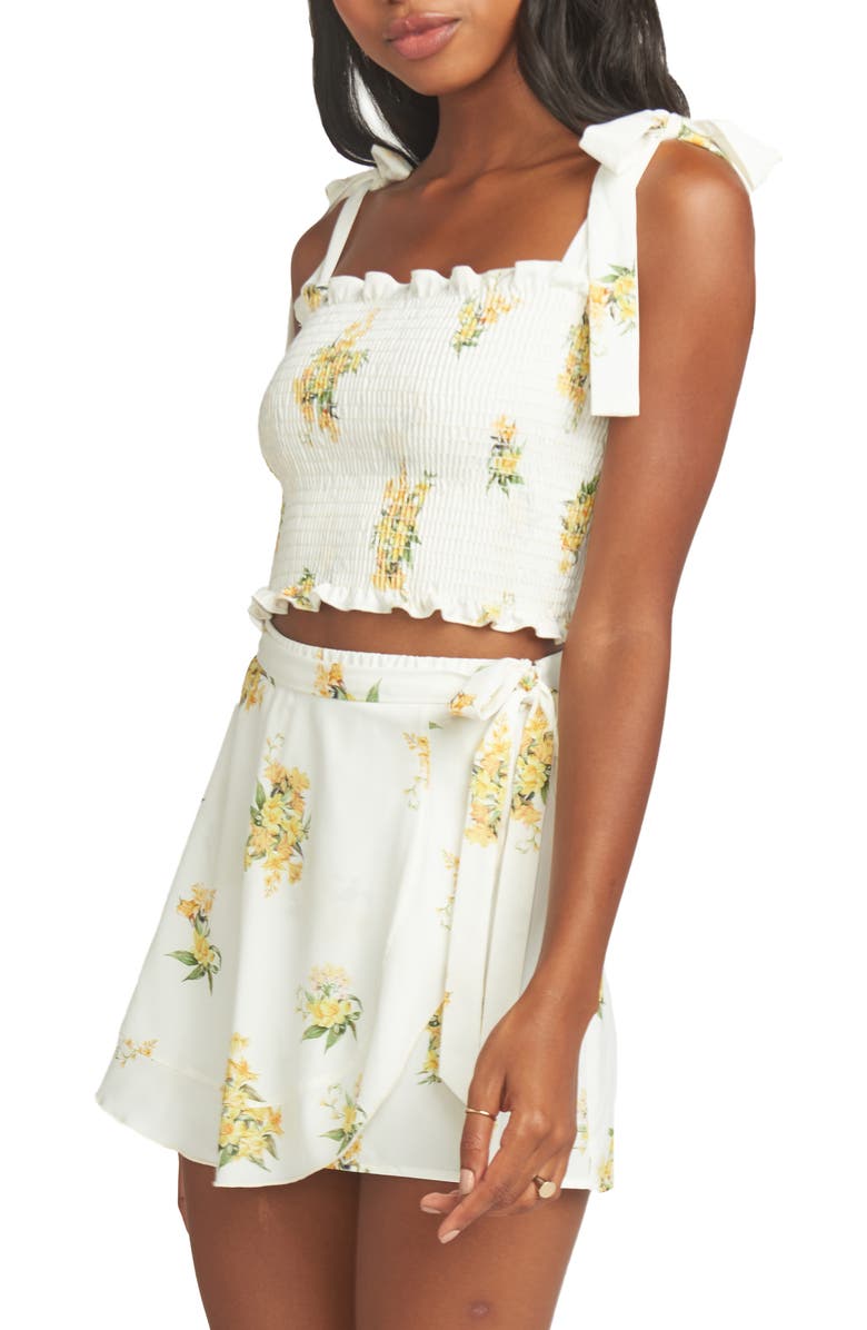 Show Me Your Mumu Antoinette Floral Smocked Top, Alternate, color, 