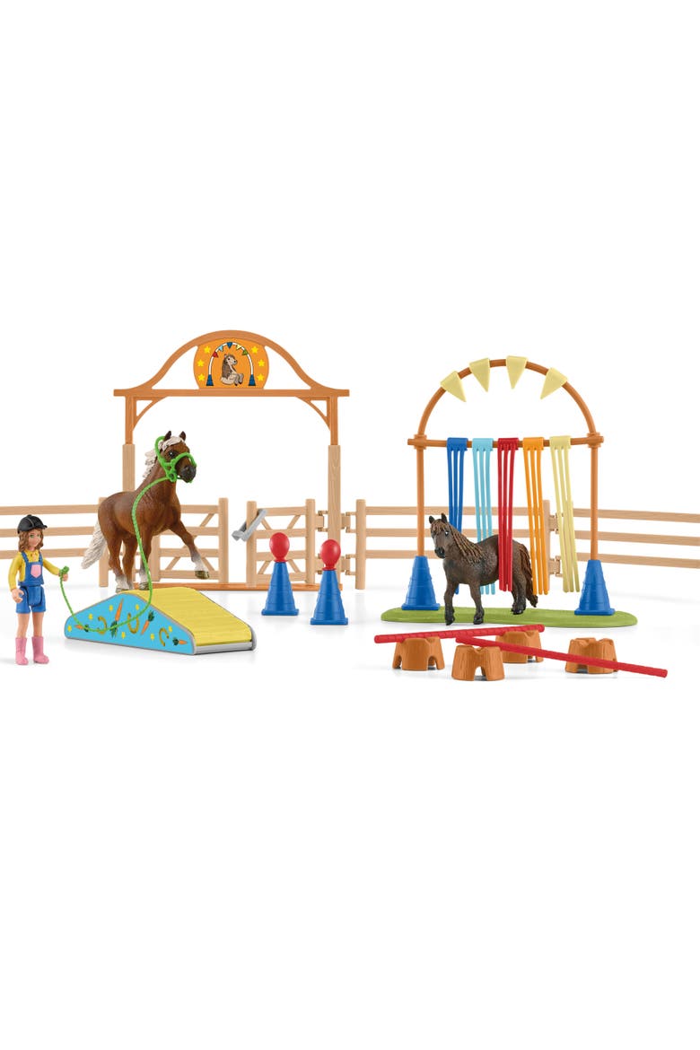 Farm World Pony Agility Training, 41 Pieces, Kids, Main, color, Multicolored