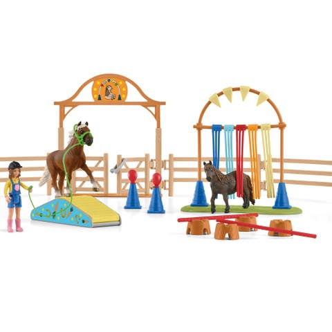 Farm World Pony Agility Training, 41 Pieces, Kids