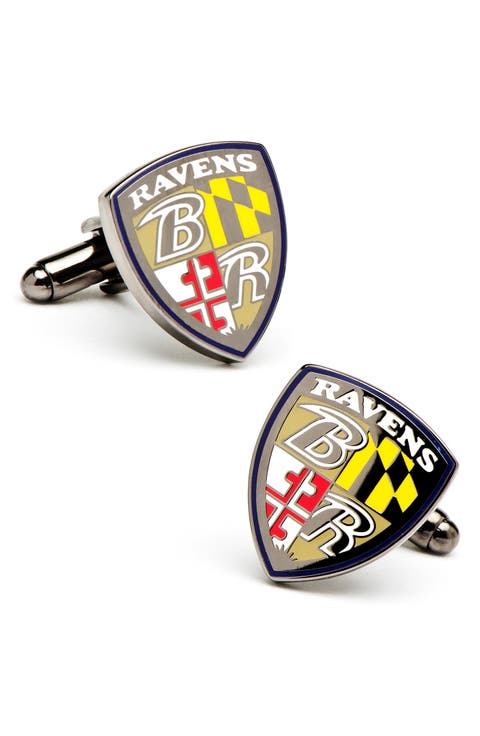 'Baltimore Ravens' Cuff Links