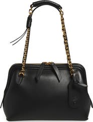 Etro Small Doctor Leather Shoulder Bag