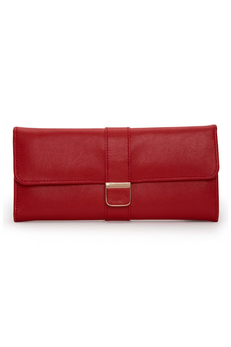 Palermo Jewelry Roll, Main, color, RED