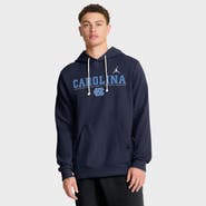 Jordan Brand Men's Jordan Brand Navy North Carolina Tar Heels 2025 Sideline Standard Issue Dri-FIT Hoodie