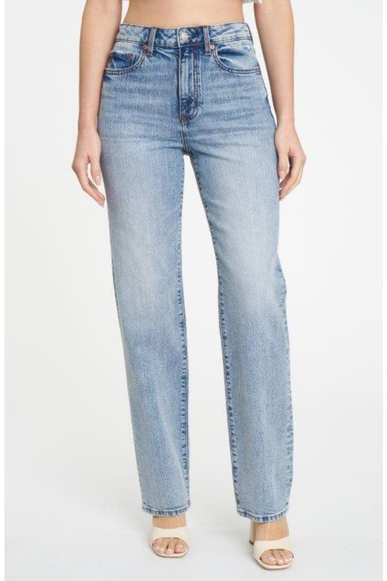 Sundaze High Waist Dad Jeans, Main, color, GIRL CRUSH