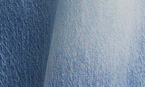 Desigual Shadow Pocket Wide Leg Jeans In Blue