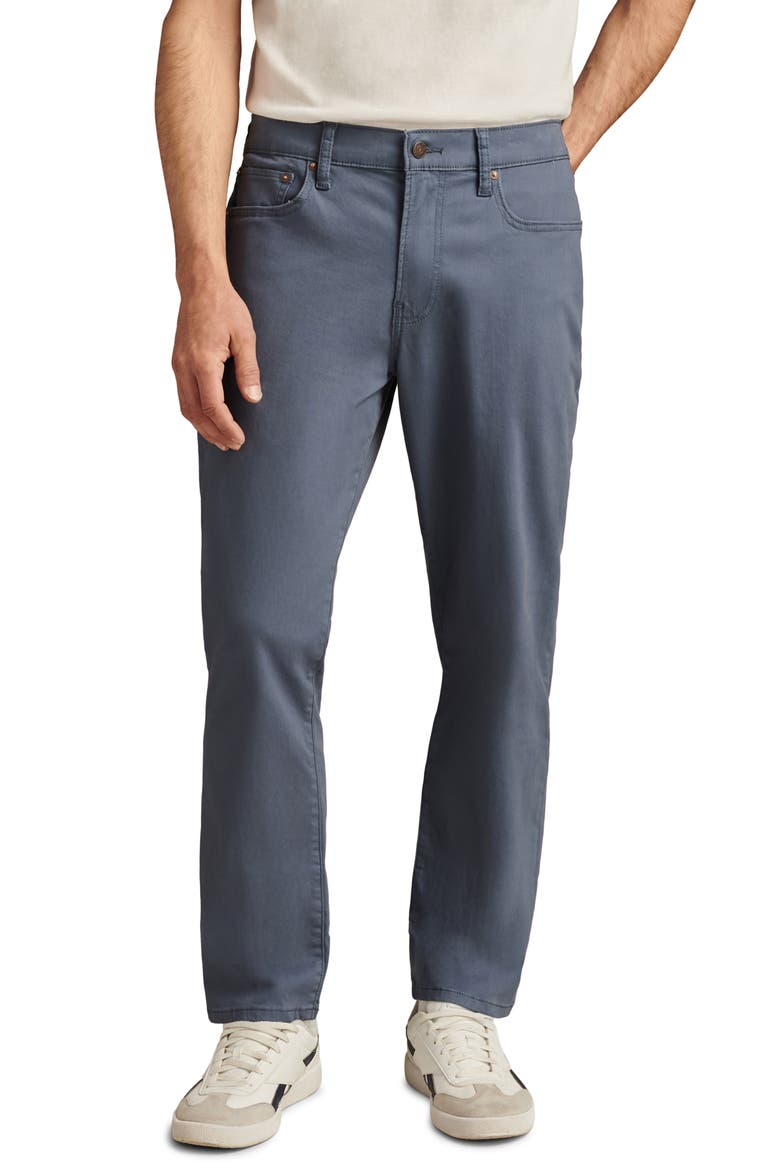 410 Athletic Sateen Straight Leg Jeans, Main, color, YALE