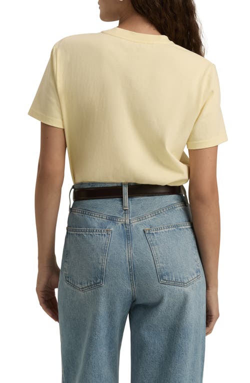 Favorite Daughter The Favorite Organic Cotton T-shirt In Moonbeam